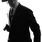 Leo Daedalus as a Film Noir Gumshoe - Photo by Theresa Pridemore