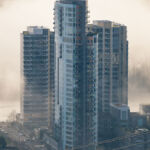 Portland Cityscape by Theresa Pridemore Portland Cityscape by Theresa Pridemore, View from OHSU on Foggy Day