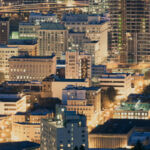 Portland Cityscape by Theresa Pridemore Portland Cityscape by Theresa Pridemore, View from Portland City Grill