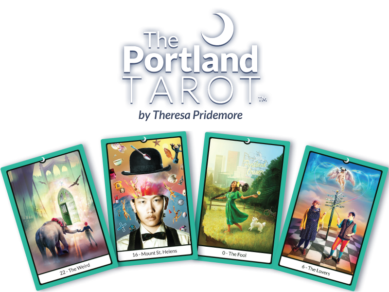The Portland Tarot Majors Deck – Available Now