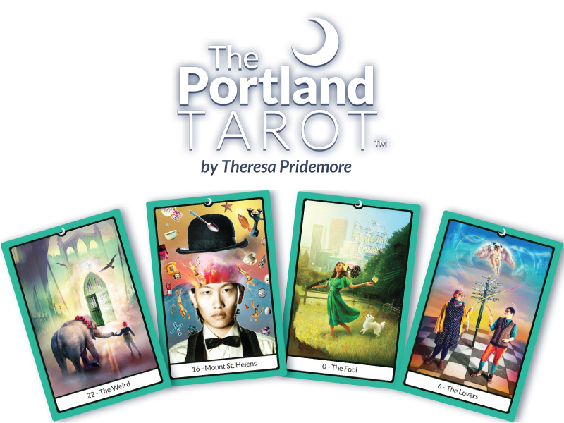 The Portland Tarot Majors Deck Available Now The Portland Tarot